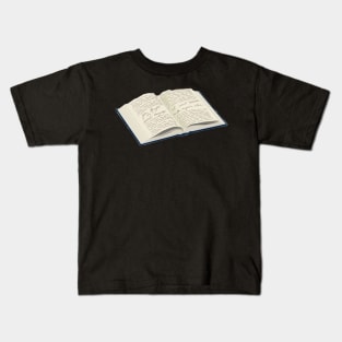 book sticker Kids T-Shirt